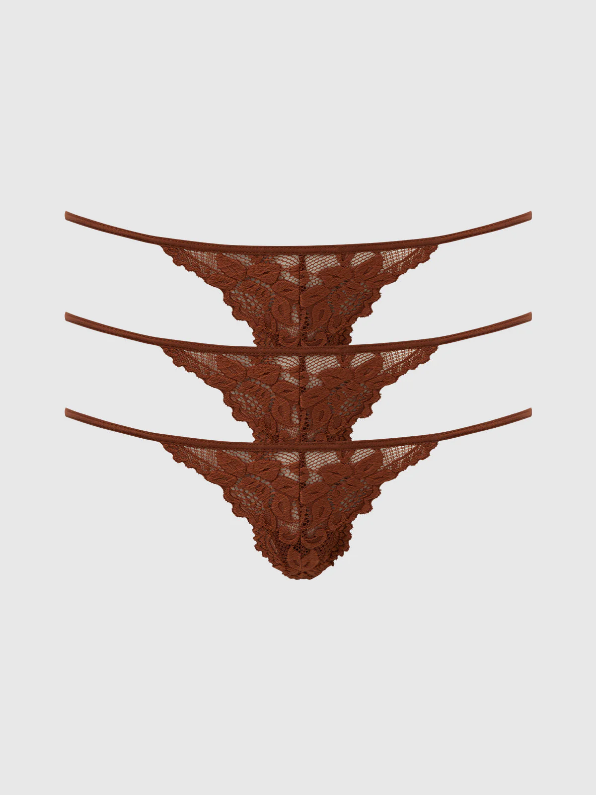 Jessica Lace Mini G-String 3 Pack