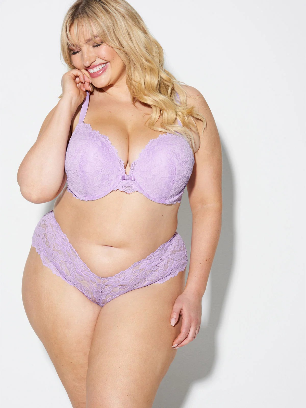 Jessica Lace Push Up Bra - Image 9