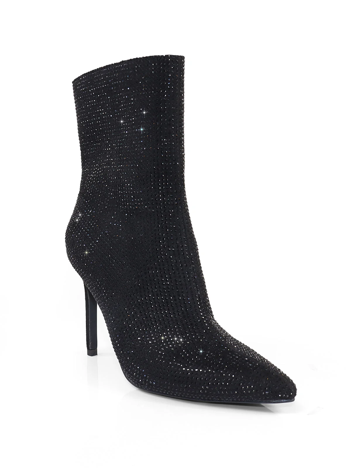 Nadia Rhinestone Booties - Image 3