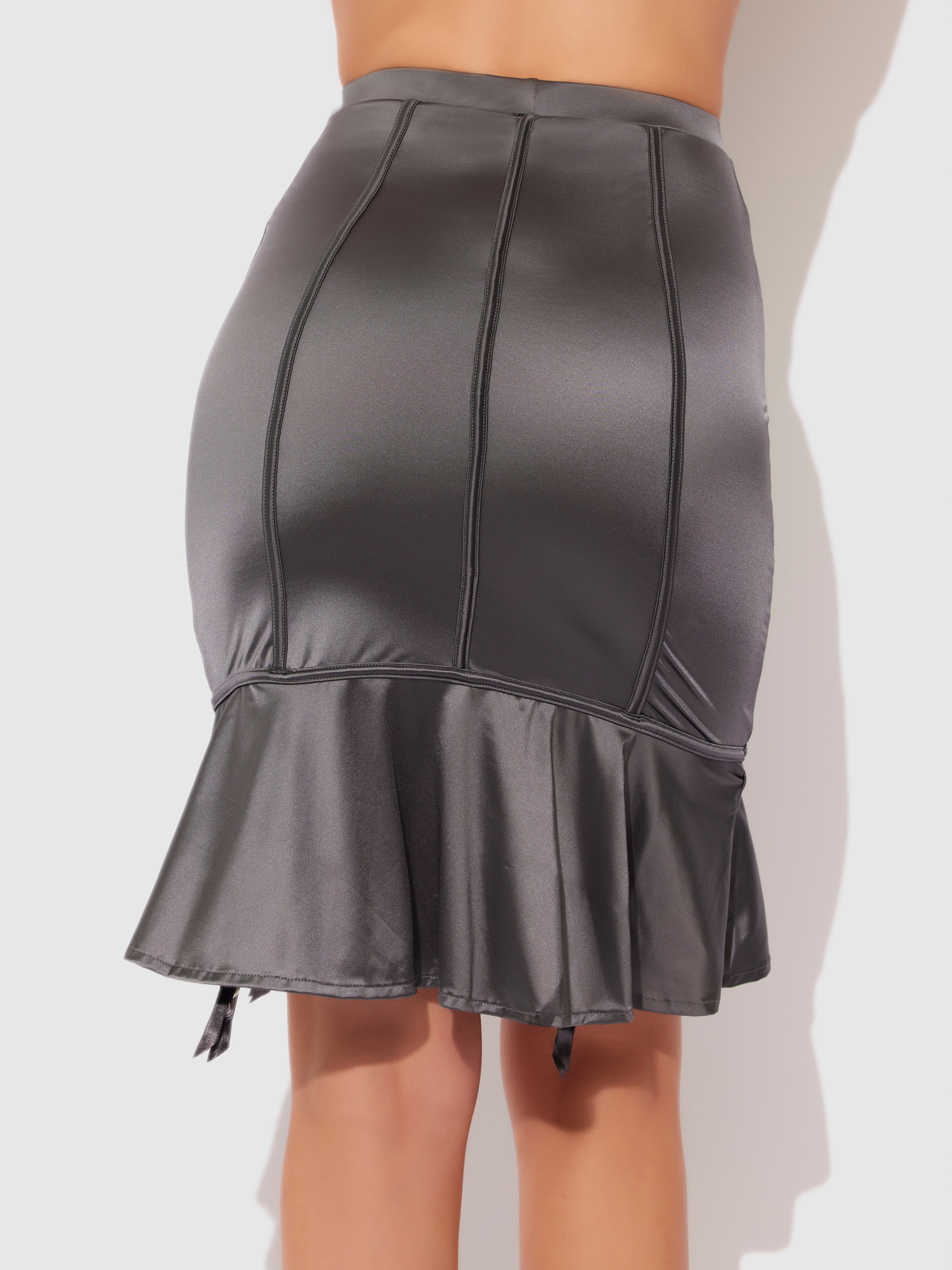 Neev Oil Slick Garter Half Slip Skirt - Image 2