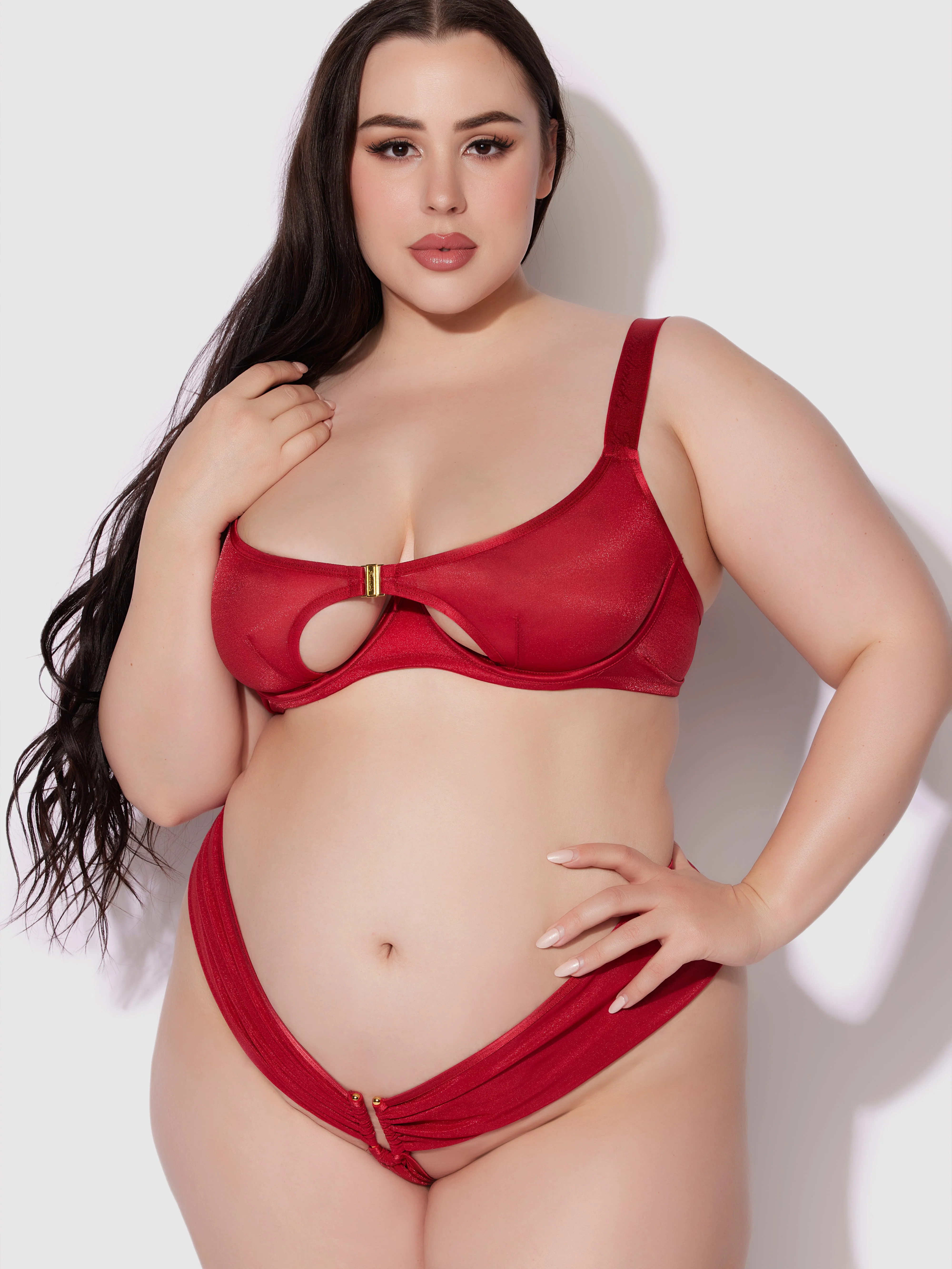 Pia Unlined Cutout Mesh Bra - Image 5
