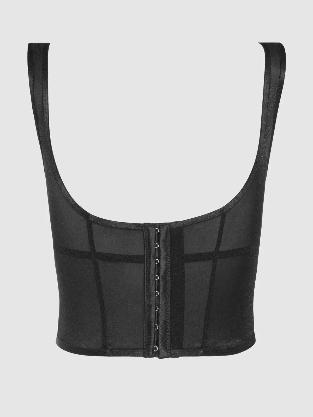 Pia Unlined Underwire Mesh Bustier - Image 11