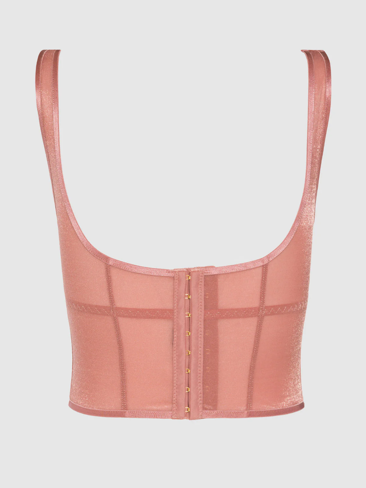 Pia Unlined Underwire Mesh Bustier - Image 10