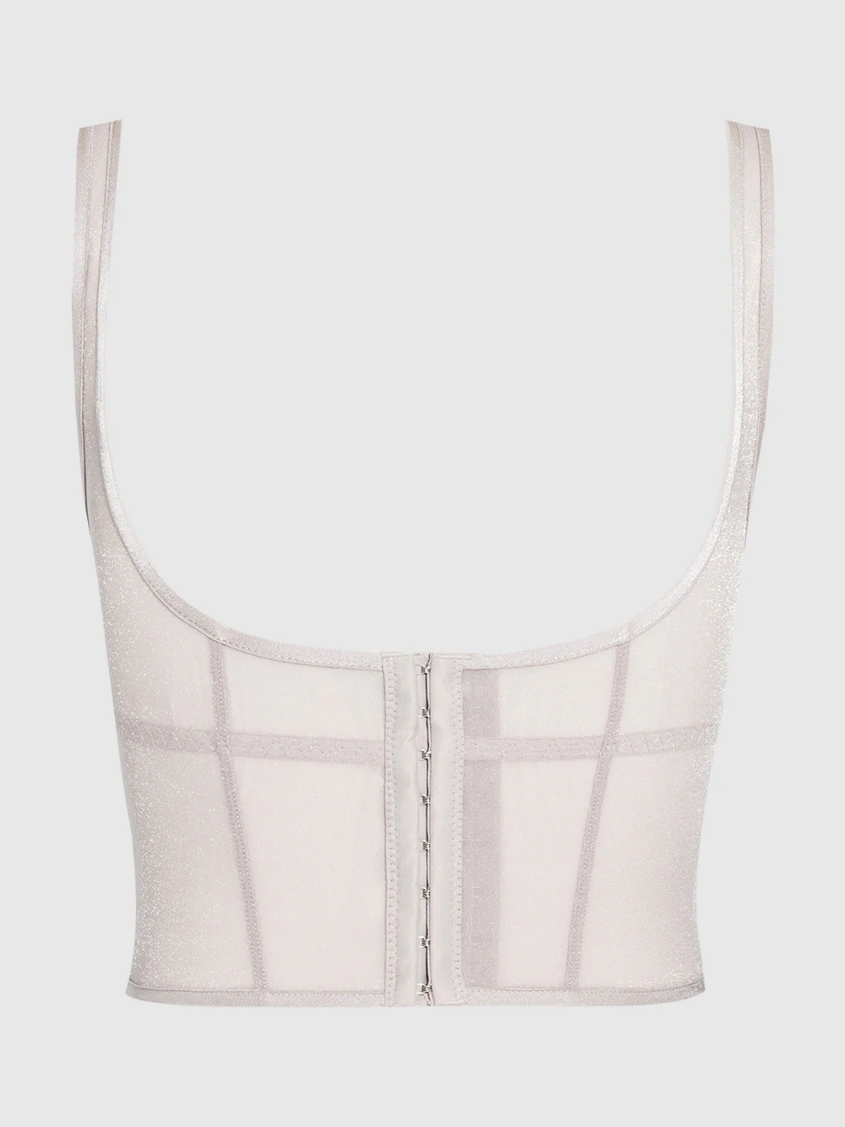 Pia Unlined Underwire Mesh Bustier - Image 8
